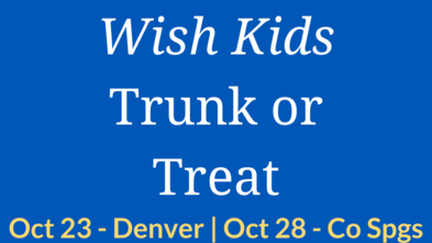 Trunk or Treat Oct 23 and 28