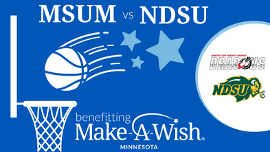 MSUM vs NDSU game graphic