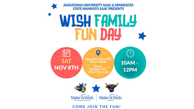 Wish family fun day flyers