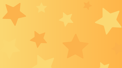 Yellow background with yellow stars