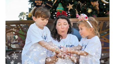 wish family at Disney