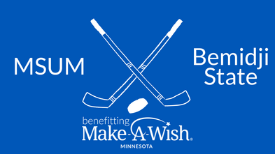 MSUM vs Bemidji State Hockey graphic