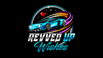 Revved Up Wishes Logo