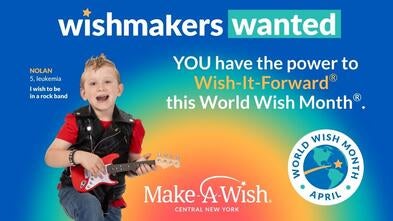 Wishmakers Wanted World Wish Month 2026