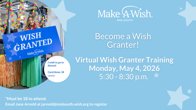 May 2026 volunteer training graphic 