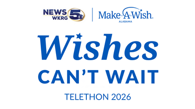 FY26 WKRG "Wishes Can't Wait" Telethon Website Hero Image