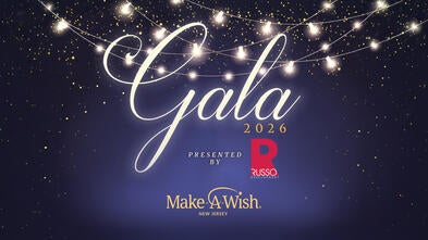 Photo reads Gala 2026 Presented by Russo Development