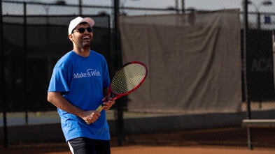 Sury Serves Big