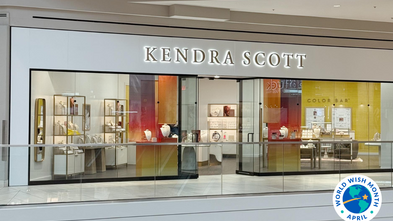 Kendra Scott Storefront at the Rosedale Mall