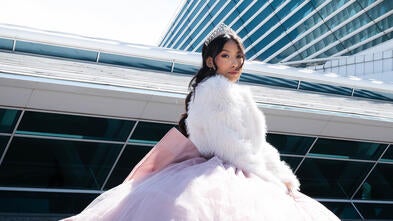Wish kid Yareli, who wished to have a Quinceañera