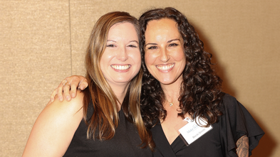 All About Travel’s Heather Hurst (left) with Director of Wish Fulfillment Becki Smith at Wish Insiders Summit: East Bay in 2025