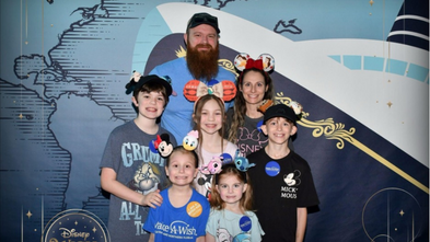 Family on the cruise