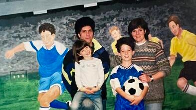 Wish kid Philip playing soccer as a kid