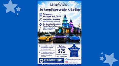 Image shows a flier for the Car Show