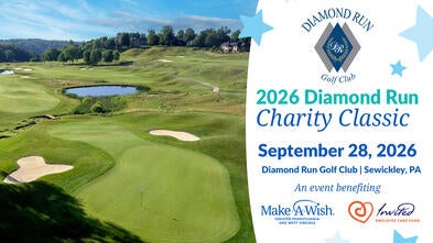 2026 Diamond Run Charity Classic -- September 28, 2026 -- Diamond Run Golf Club | Sewickley, PA 