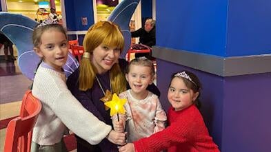Laney and Friends with a Fairy