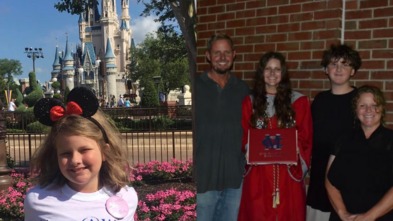 Wish alum Mya Beth then and now