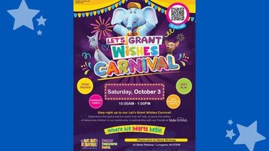 Image shows flyer for an event