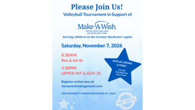 Hot Shots Volleyball Tournament Benefiting Make-A-Wish
