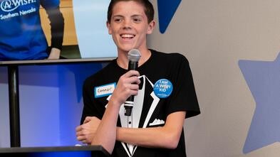 Wish kid Connor emcees 2019 VIV Awards
