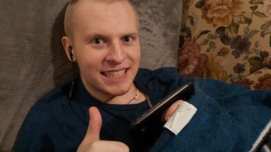Thumbs Up for Josh