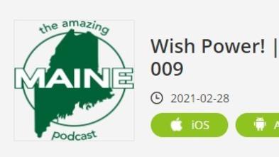 The Amazing Maine Podcast logo