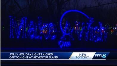 Jolly Holiday Lights - KCCI- Iowa 
