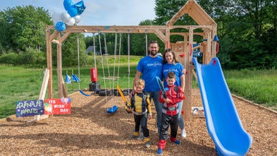 Griffin gets a ninja playset