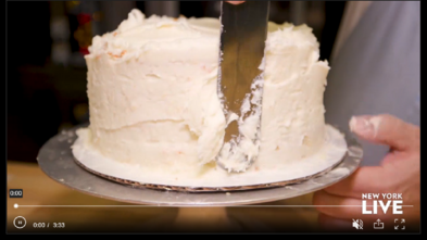 Harold Moore's coconut cake