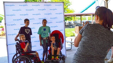 Wish Kids at Carowinds