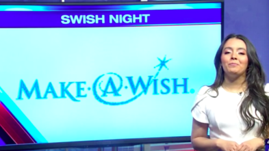Make-A-Wish® Foundation 'Swish Night' featured on 22 News.