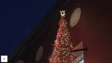 Macy's iconic Chritmas tree lighting