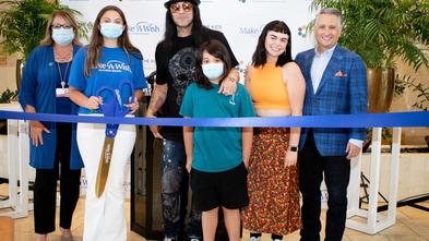 Make-A-Wish exam room unveils at Cure 4 The Kids Foundation!