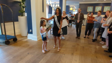 Summer gets crowned by Miss Rhode Island