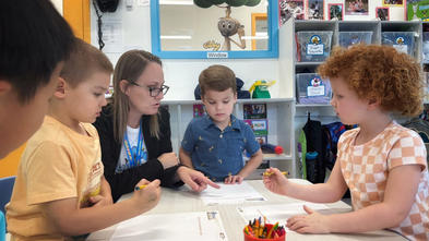 The Learning Experience preschoolers learn about granting wishes