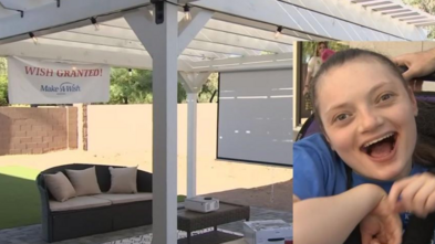 Grace's backyard wish (AZ Family)