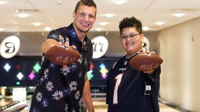 Jayson Tatum links up with Tom Brady and Aaron Judge at event hosted by  Fanatics and Make-A-Wish