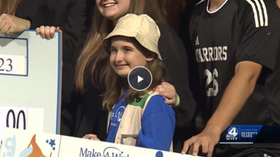 Julie's wish is granted