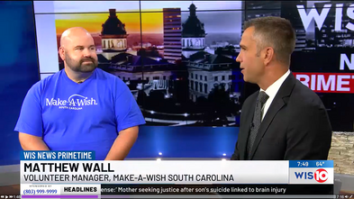 Matthew Wall discussing Trailblaze Challenge