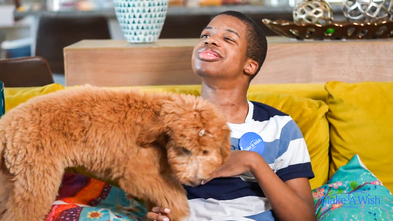Brendan meets his new best friend, Pluto!