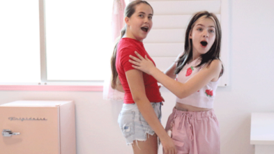 Watch Mikaela's reaction to her new creative studio