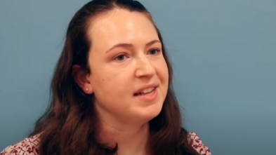 Pediatric Oncology Social Worker Theresa Johnson refers patients for a wish
