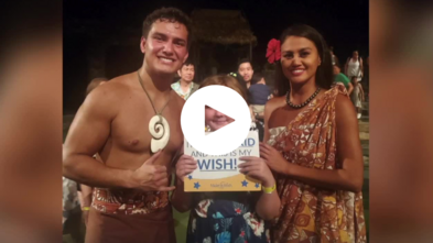 Eliana's wish to experience Hawaii