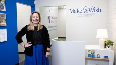 Novant Health donates office space to Make-A-Wish following property sale