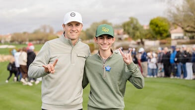Wish Kid Sonny and Jordan Speith