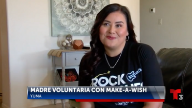 Madre trae alegría a los niños como voluntaria de Make-A-Wish
