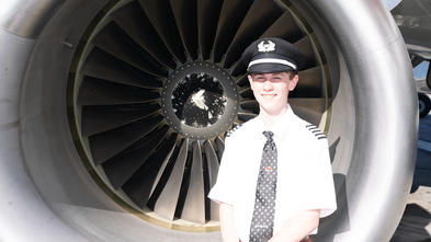 Ewan's Wish to be a pilot at LAX