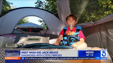 Jack doing treatment for his disorder