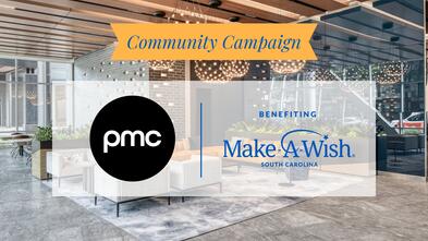 Make-A-Wish South Carolina Partners with PMC Commercial Interiors for Year-Long Fundraising Campaign