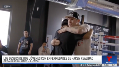 Se realiza el sueño de dos jóvenes con enfermedades criticas